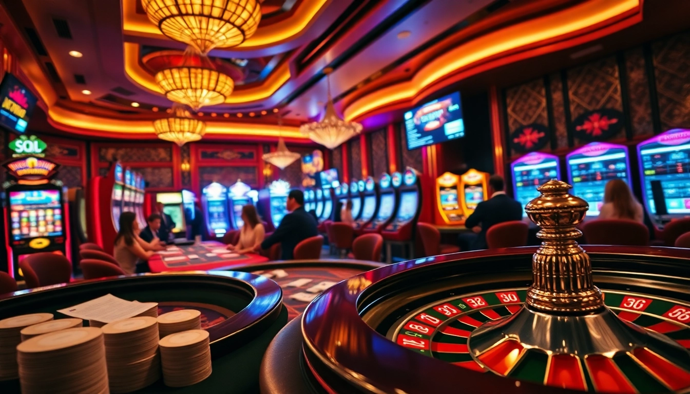 SODO Casino brings excitement to gaming with vibrant players, poker tables, and live betting.