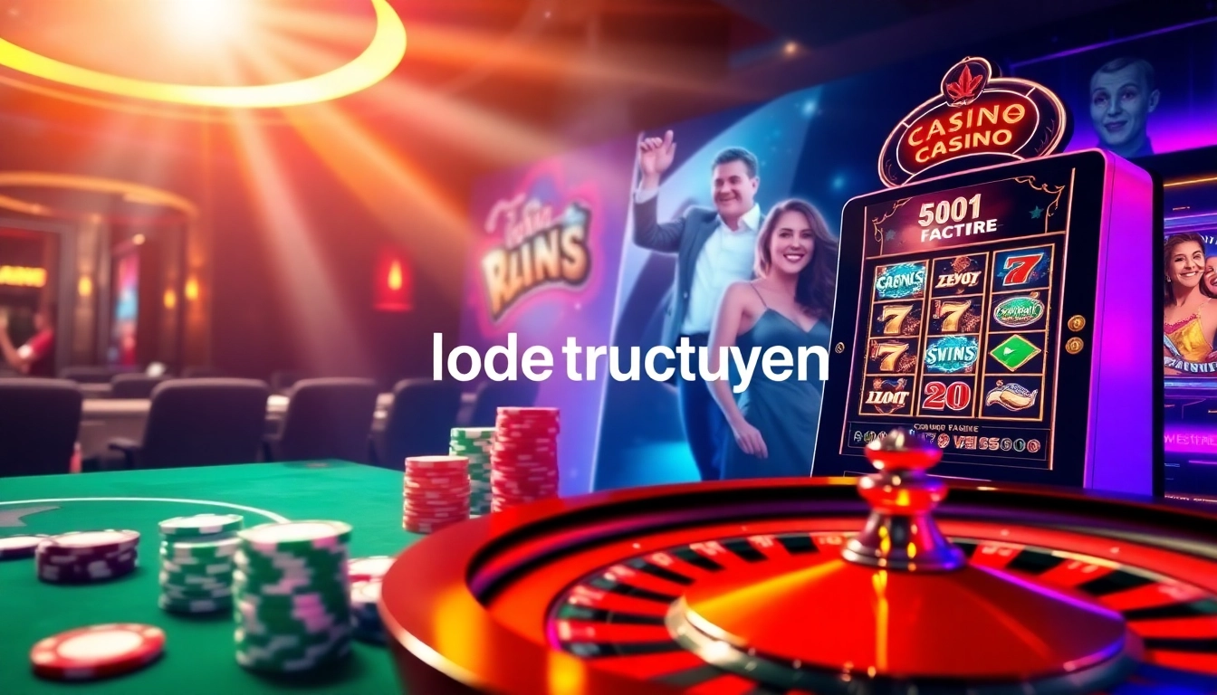 Play at lodetructuyen, experiencing thrilling online casino excitement with vibrant games.