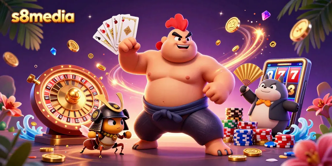 Experience thrilling bets with the dynamic scene from s8media featuring exciting casino elements.