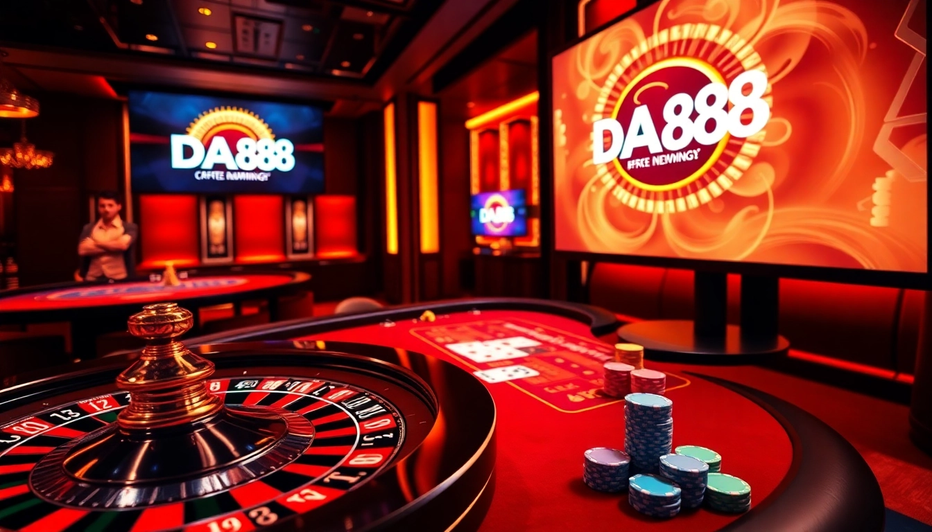 Experience the thrill of gambling at DA88 with vibrant casino games and strategic bets.