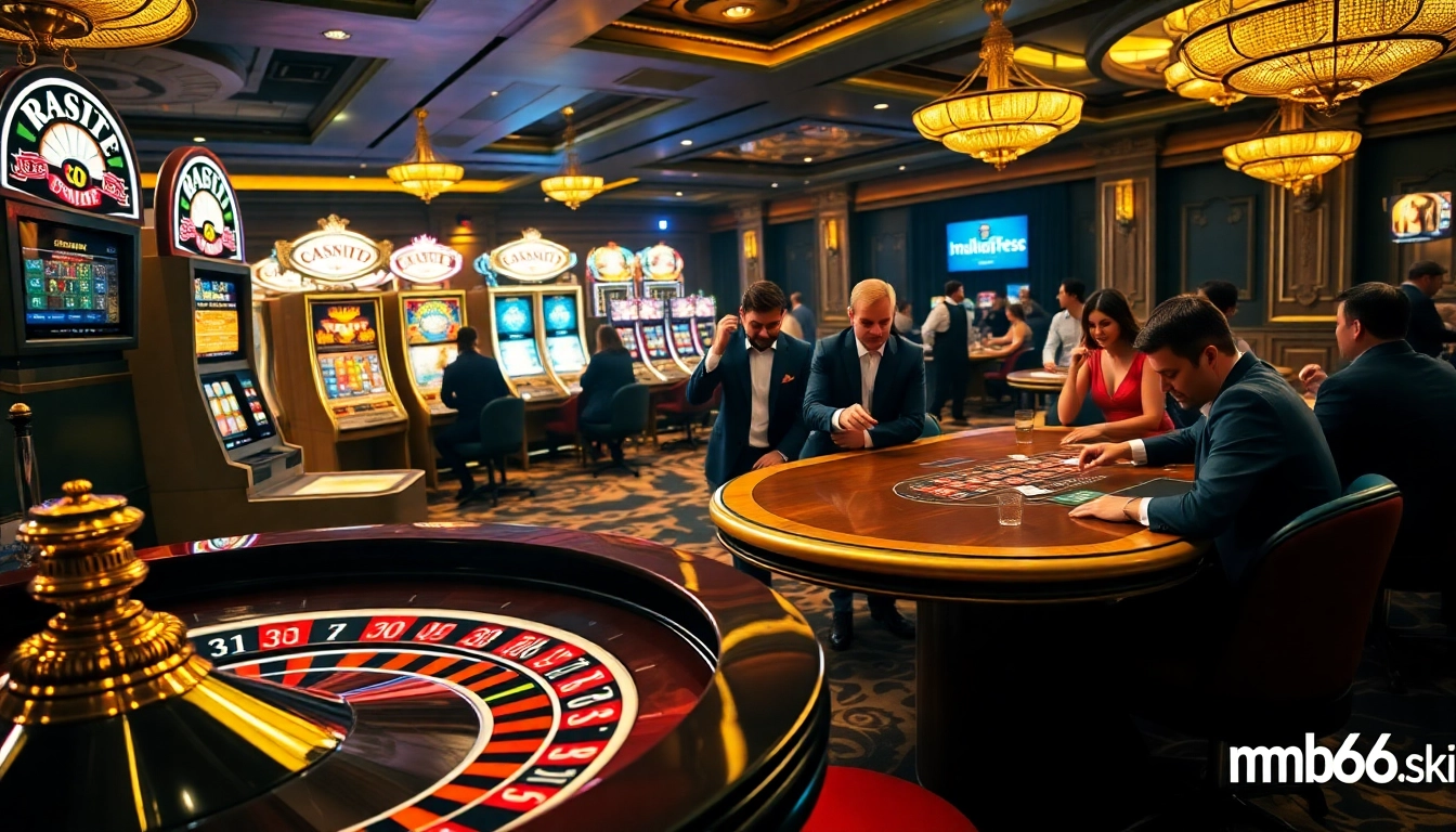 Experience the excitement of earning big wins with mb66.ski at an upscale casino.