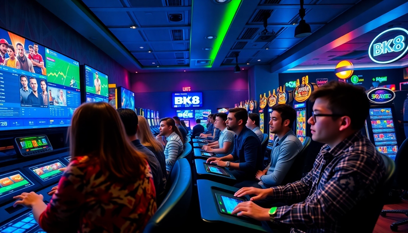Exciting gaming experience on BK860S, featuring players enjoying various BK8 games.