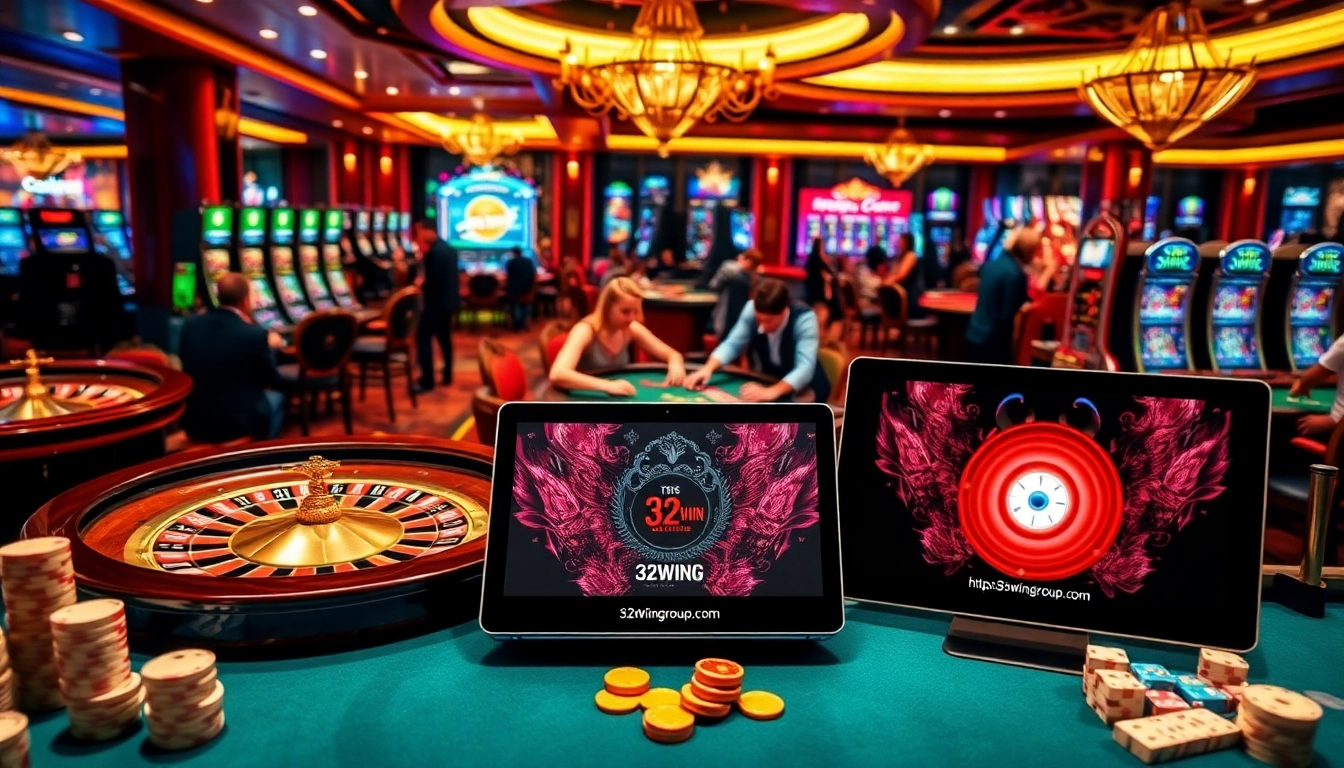 Engaging players at the vibrant online casino scene featuring https://32wingroup.com/ for immersive gambling experiences.