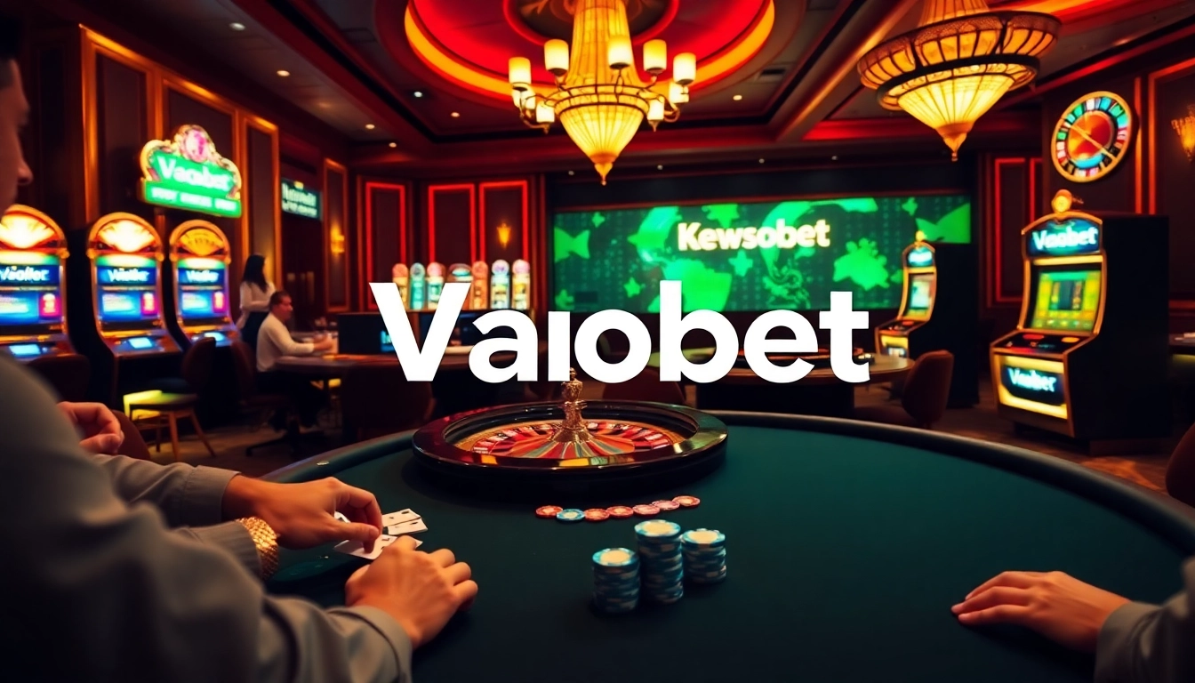 Vaobet offers thrilling casino experiences with vibrant poker games and exciting slot machines.