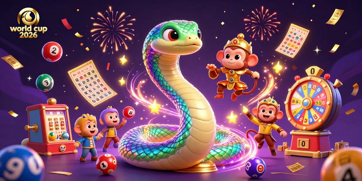 Experience exciting gameplay during world cup 2026 with vibrant lottery elements, explosion of colors and energy.
