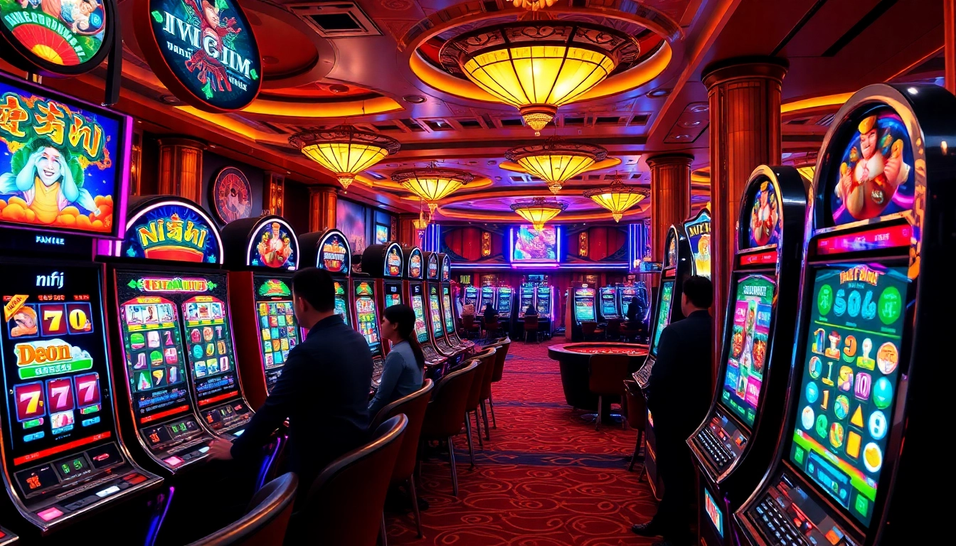 Nổ hũ slot machines bring excitement and luxury to the casino experience.