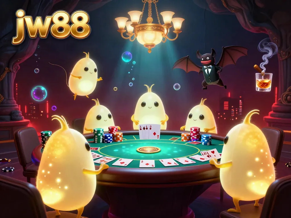 Experience the excitement at jw88 casino as glowworms illuminate the vibrant gameplay scene.