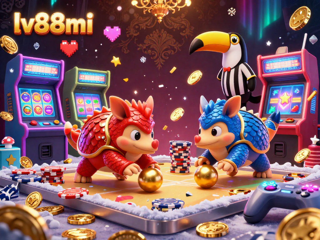Engage in thrilling gameplay with lv88mi’s dynamic pangolin competition amid casino treasures.