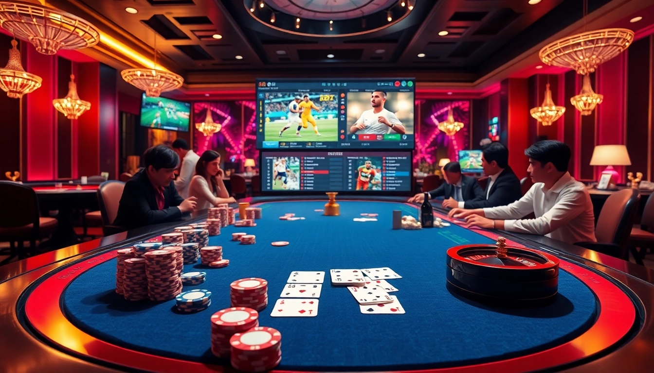 Exciting online gambling scene at https://399bet.icu/ showcasing sports betting and casino games.