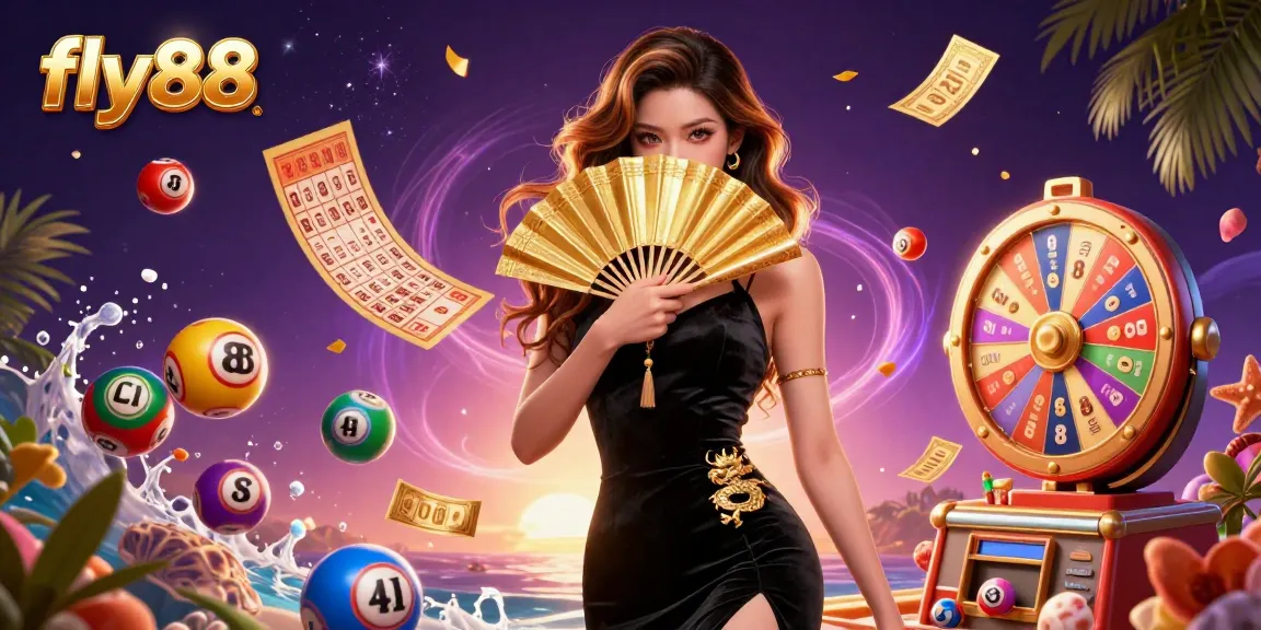 Experience thrilling gameplay at fly88 with vibrant lottery elements and a captivating atmosphere.