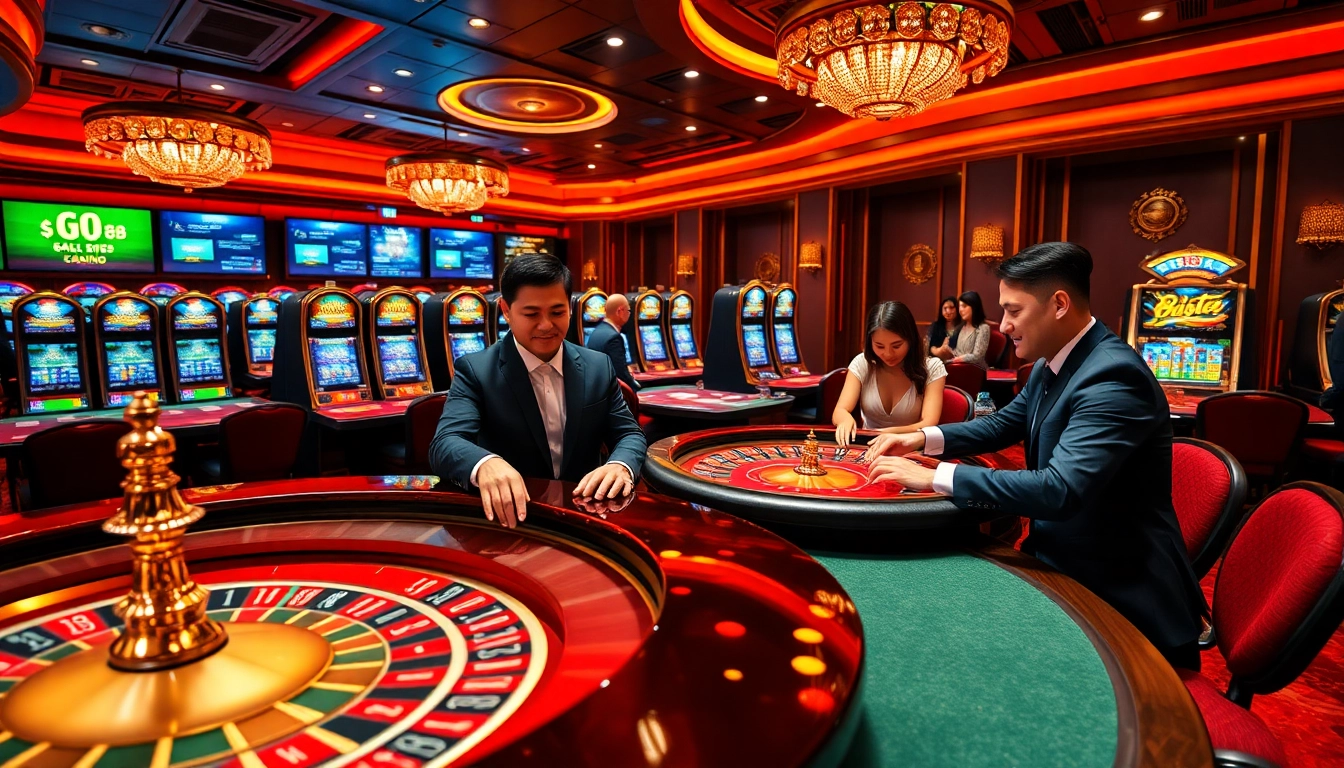 Experience the thrill of Go 88 with stylish players at vibrant casino tables full of excitement.
