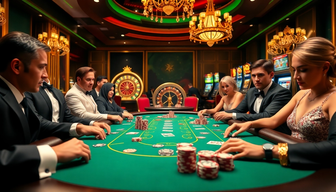 Experience the thrill of high-stakes poker at https://xx88.moe/ with elegant players and vibrant casino ambiance.