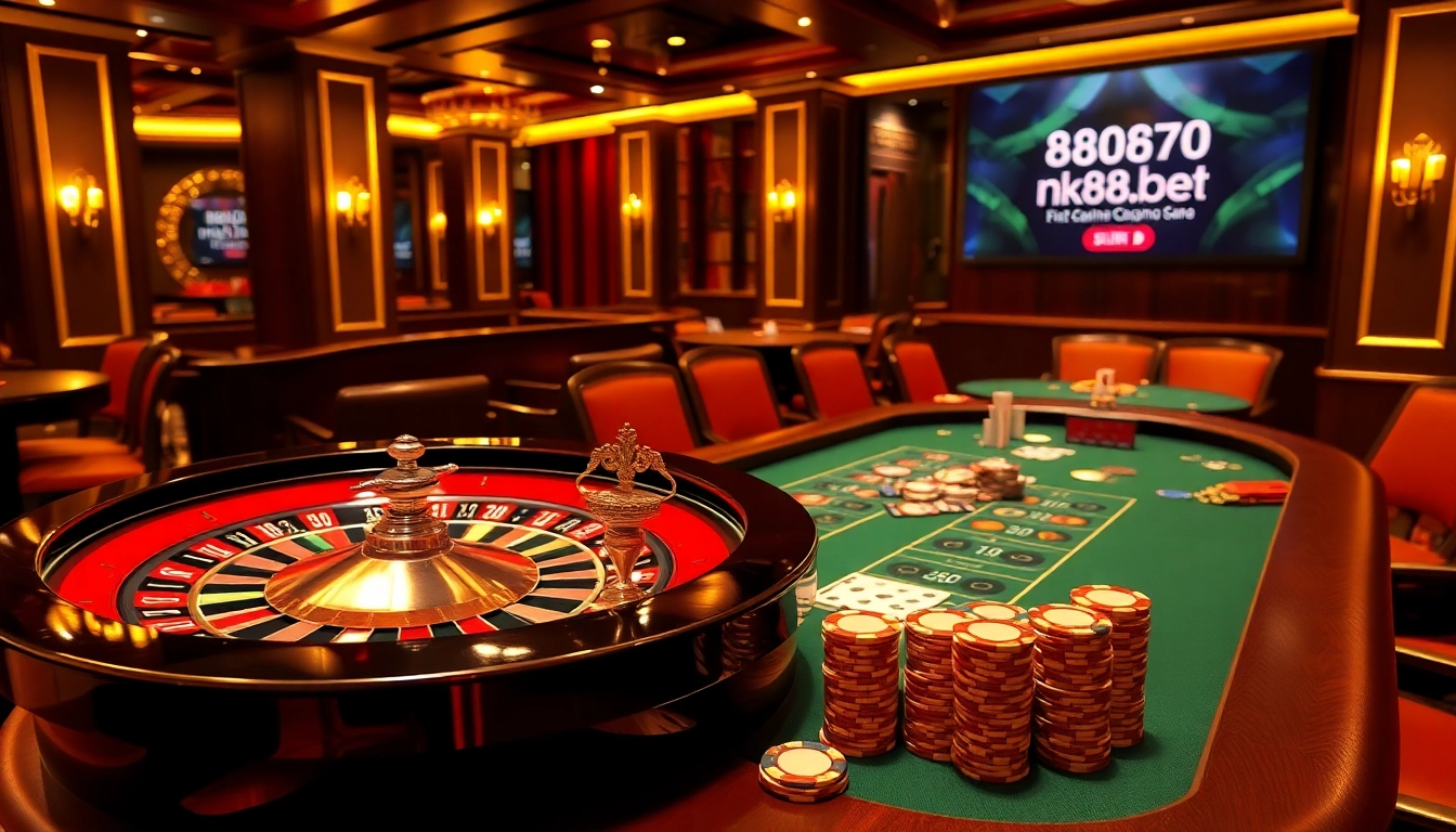 Experience exciting gameplay at nk88bet.org with high-stakes poker and roulette.