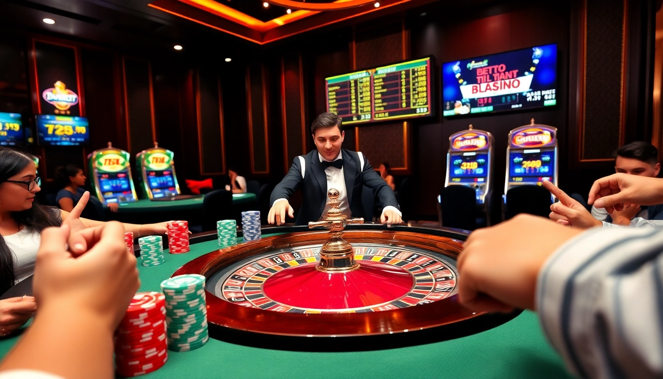 Experience high-stakes gaming at https://hz88.kim/ with vibrant roulette tables and engaging dealers.