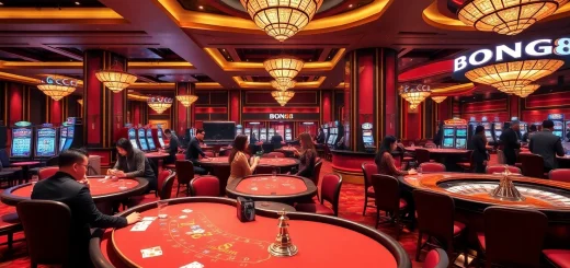 Engaging gamblers at BONG88 with live casino games and vibrant betting action.