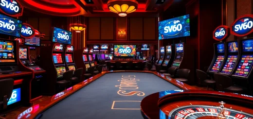 Experience the excitement of sv66 casino with vibrant slots and dynamic poker tables.