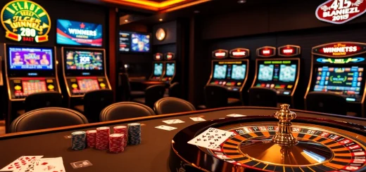 Experience thrilling gameplay at https://az888.futbol with a glamorous casino scene featuring poker, roulette, and slot machines.