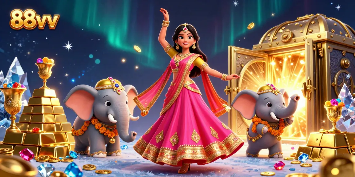 Experience excitement with 88vv as you explore the vibrant 3D casino world filled with treasures.