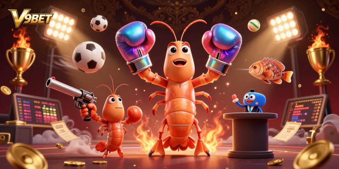 Experience thrilling gameplay at V9BET, where vibrant characters bring explosive casino action to life.